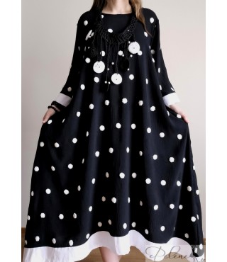 Nauja DW suknelė puošta taškučiais